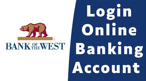 bank of the west login